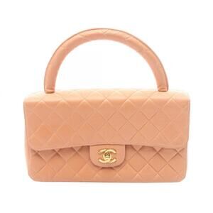 Chanel Matelassé Mother-Daughter Bag Set, Handbag, Lambskin Leather, Women's,...